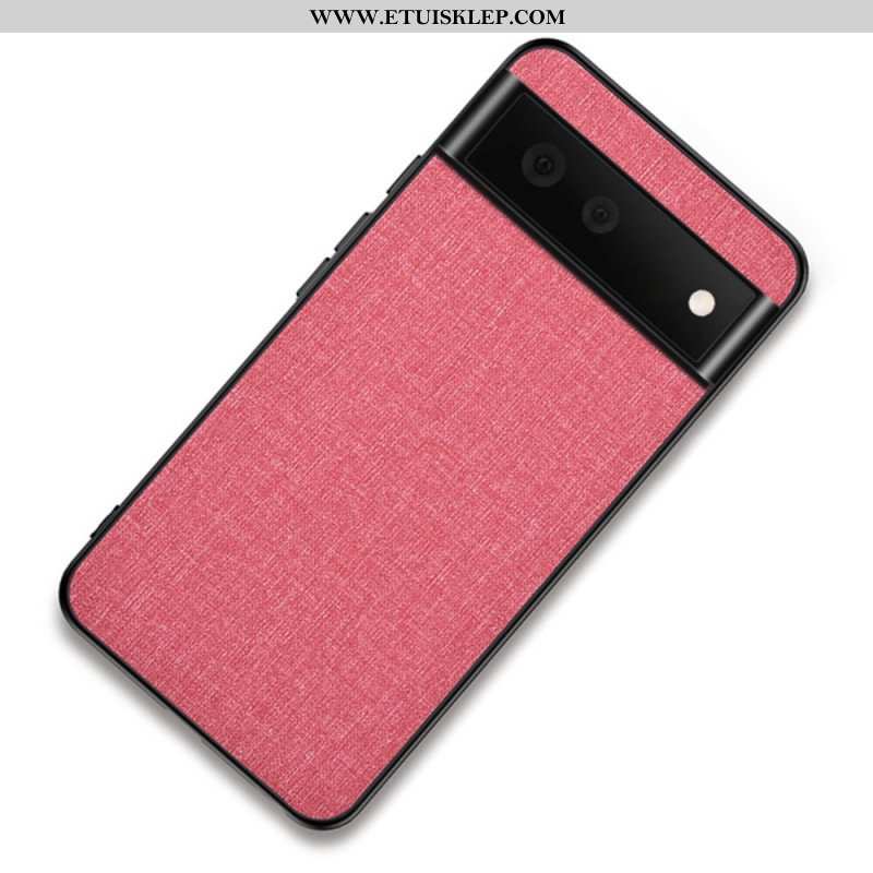 Etui do Google Pixel 6 Pro Tekstura Tkaniny
